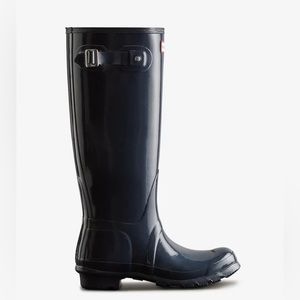 Hunter Rain Boots: Women's Original Tall Gloss Rain Boots